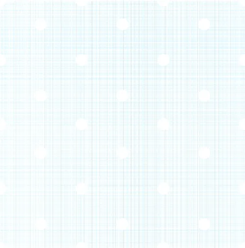 A repeating wallpaper pattern of pale teal vertical lines with small white circles irregularly scattered across the surface.