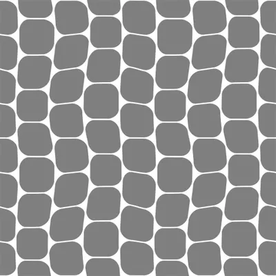 A repeating pattern of grey rounded squares separated by white lines on a white background, arranged in a regular grid formation.
