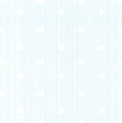 A repeating wallpaper pattern of pale teal vertical lines with small white circles irregularly scattered across the surface.